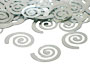 Curly Q Confetti, Silver by the pound or packet